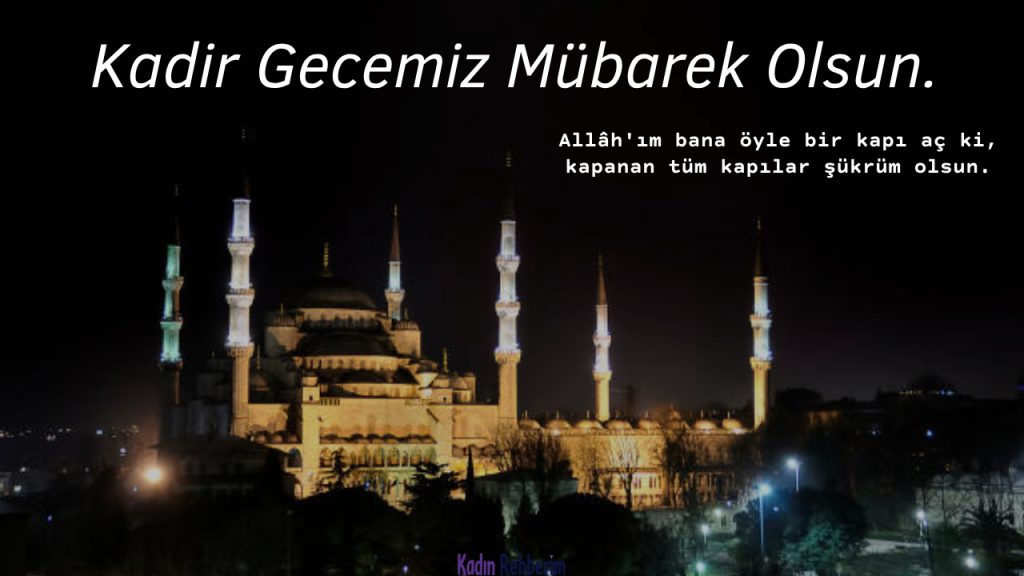 Kadir Gecesi Mesajları 2024