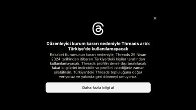 Threads Türkiye'de Kapatılıyor