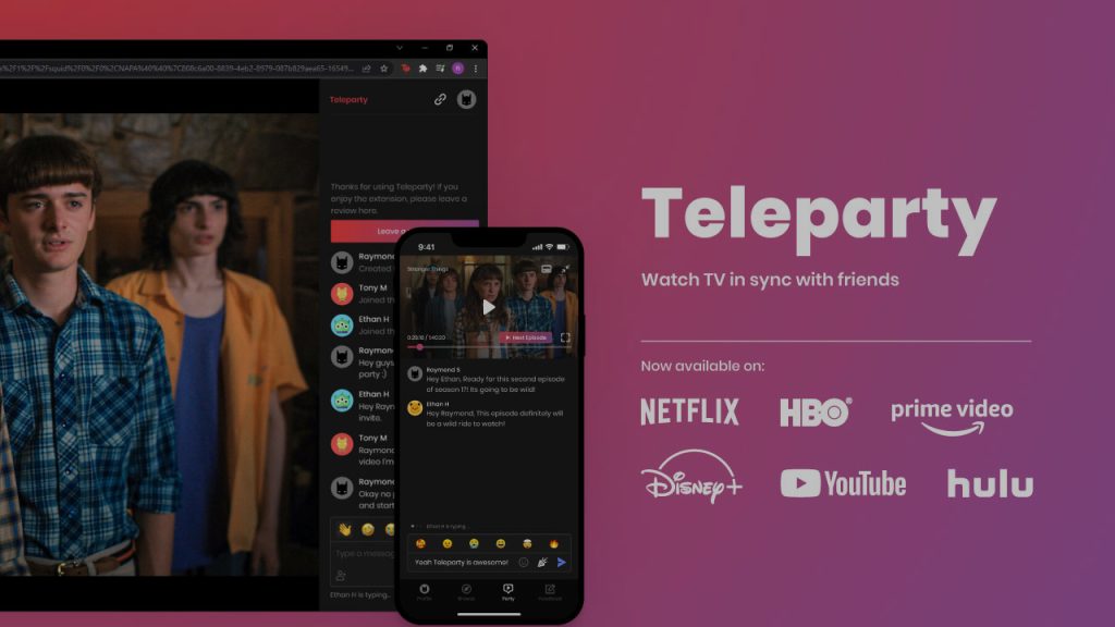 Netflix Party (Teleparty)