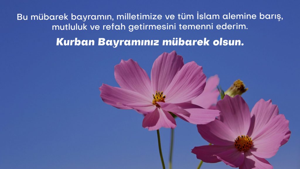 Resmi Kurban Bayramı Mesajları