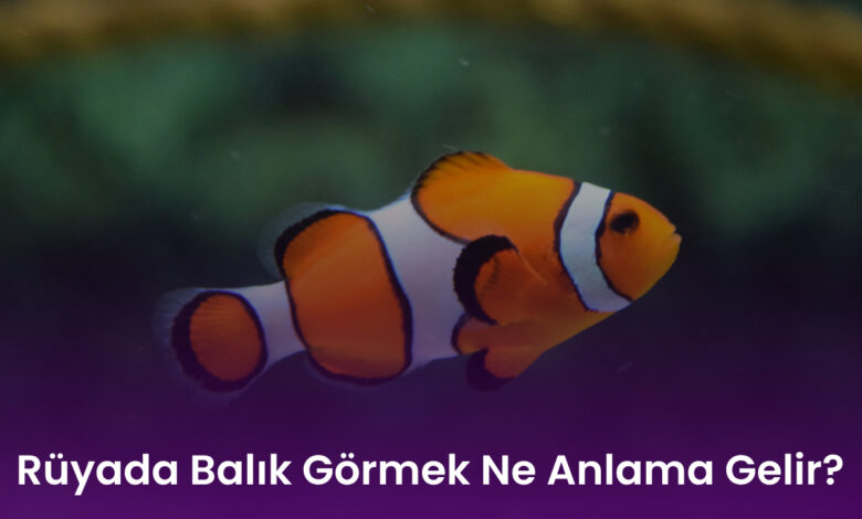 Rüyada Balık Görmek